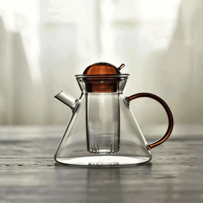 Nordic Glass Teapot Cup