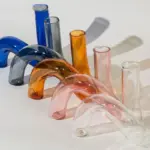 Nordic Glass Twist Vase