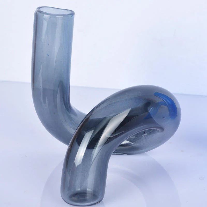 Nordic Glass Twist Vase -