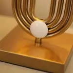Nordic Gold Art Decor Table Lamp Art Lighting Living Room Bedside