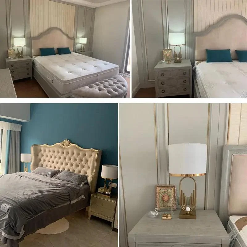 Nordic Gold Art Decor Table Lamp Art Lighting Living Room Bedside -