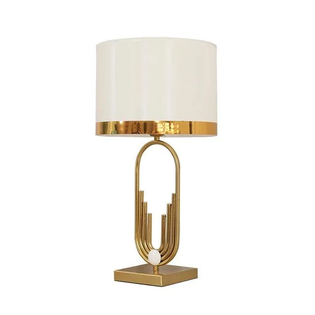 Nordic Gold Art Decor Table Lamp Art Lighting Living Room Bedside -