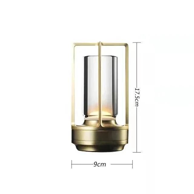Nordic Gold Silver Industrial Style LED Lighting Table Restaurant Outdoor -