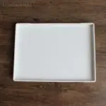 Nordic Green Plants Ceramic Bath Set Elegant Bathroom Accessories