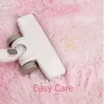 Nordic Grey White Kids Carpet Bedroom Fluffy Rugs Decoration Small Large Living Room