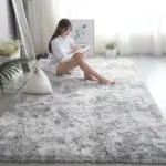 Nordic Grey White Kids Carpet Bedroom Fluffy Rugs Decoration Small Large Living Room