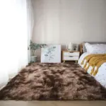 Nordic Grey White Kids Carpet Bedroom Fluffy Rugs Decoration Small Large Living Room