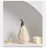Nordic_Hand-Crafted_Off_White_Ceramic_Apple_and_Pear_-_-4354564 Nordic Hand Crafted Off White Ceramic Apple and Pear