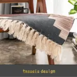 Nordic Handmade Tassel Cotton Tuft Woven Indian Rugs and Carpets