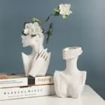 Nordic Head Flower Vase
