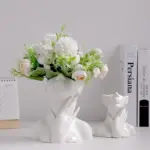 Nordic Head Flower Vase