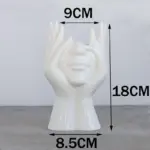 Nordic Head Flower Vase