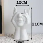 Nordic Head Flower Vase