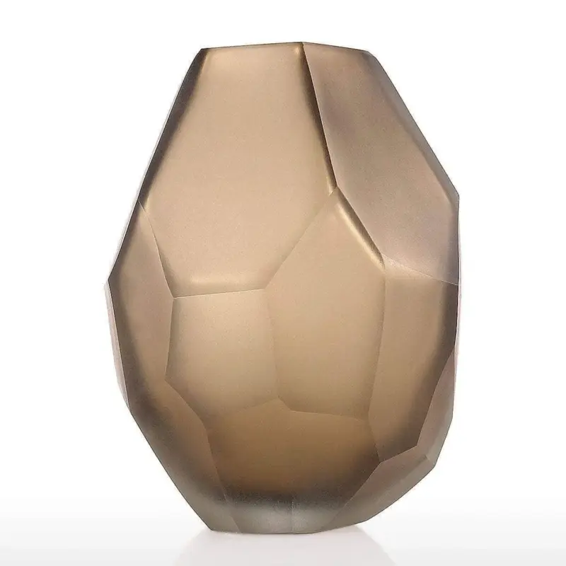 Nordic Irregular Glass Flower Vase Stylish Decor