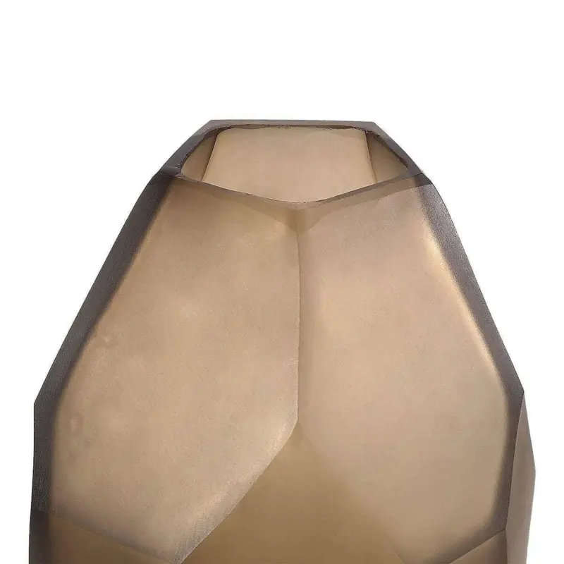 Nordic Irregular Glass Flower Vase Stylish Decor