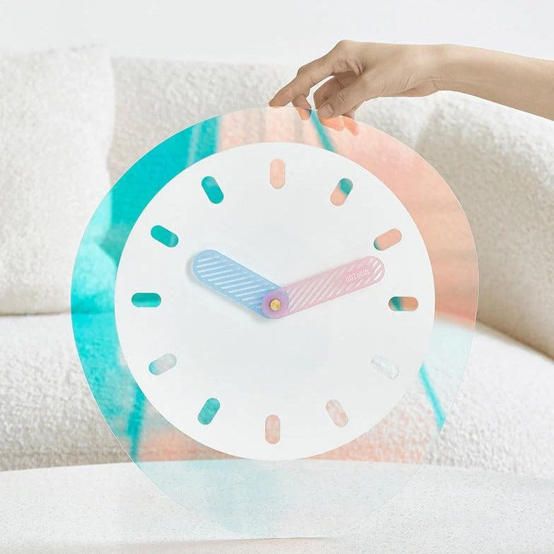 Nordic Irregular Silent Wall Clock for Study Room -