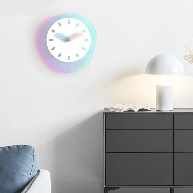 Nordic Irregular Silent Wall Clock for Study Room -