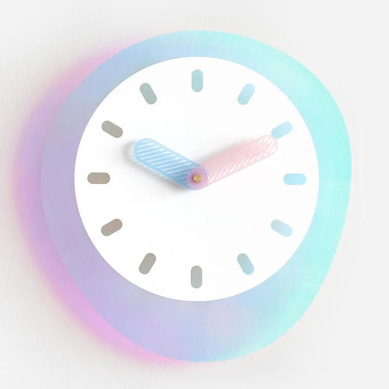 Nordic Irregular Silent Wall Clock for Study Room -