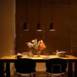Nordic Japanese Wood Chandelier Lighting Kitchen Bedroom
