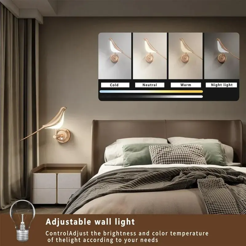 Nordic LED Wall Lamp Minimalist Home Lighting