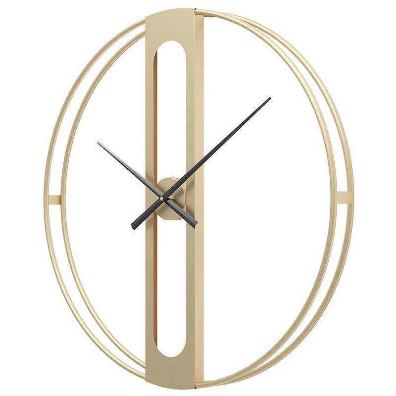Nordic Large Silent Wall Clock for Living Room 20 Inches -