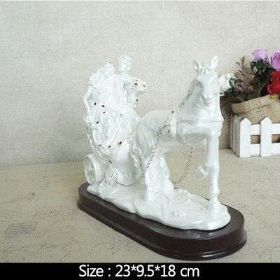 Nordic Love Couple Wedding Vintage Sculptures and Statues -