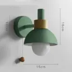 Nordic Macaroon Wall Mount Reading Lamp