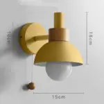 Nordic Macaroon Wall Mount Reading Lamp