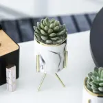 Nordic Marble Plant Pot