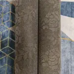Nordic Marble Tiles Rugs Anti slip Mat for Floor Washable Carpet Living Room