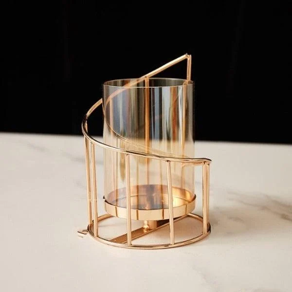 Nordic Metal Flower Vase - 