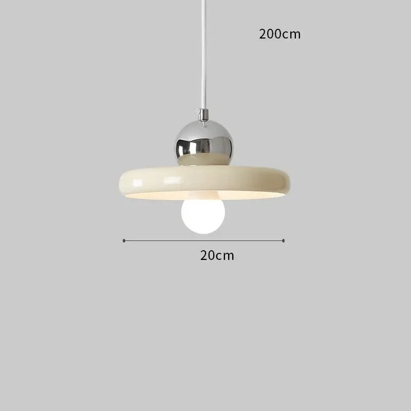 Nordic Minimalist Flying Saucer Pendant Light -
