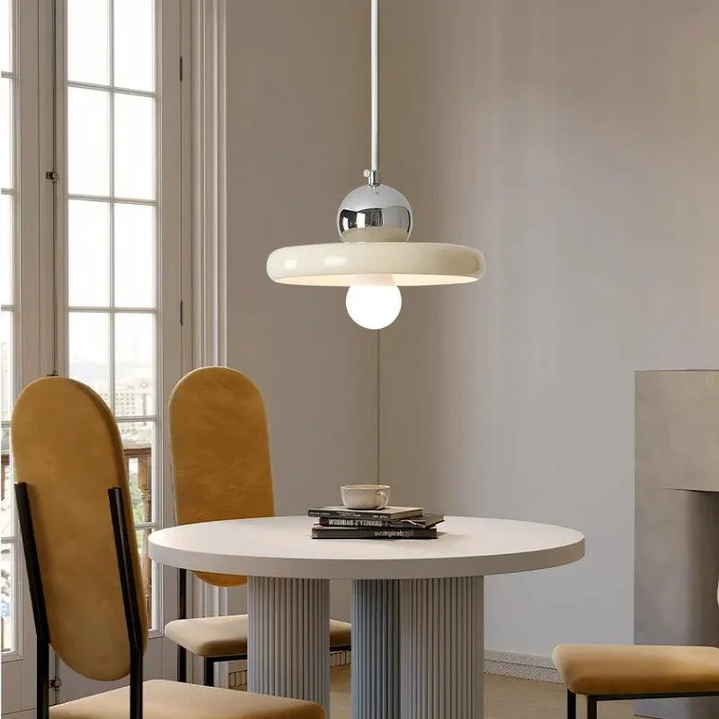 Nordic Minimalist Flying Saucer Pendant Light -