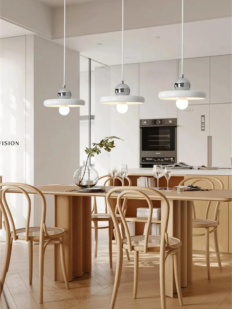Nordic Minimalist Flying Saucer Pendant Light -