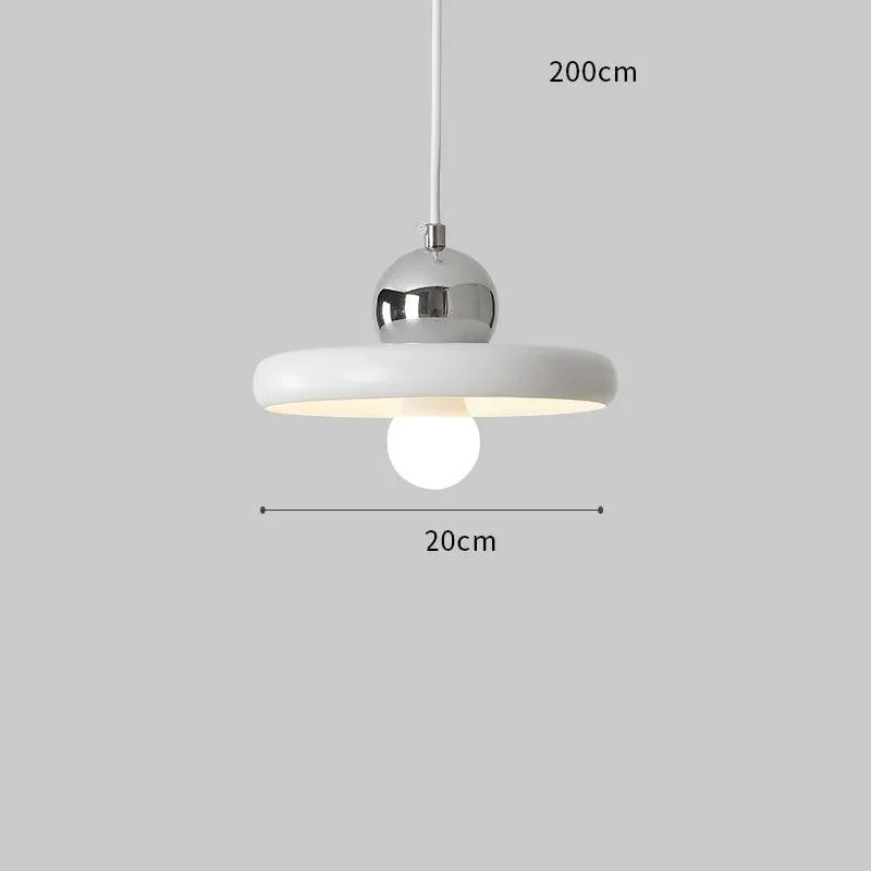 Nordic Minimalist Flying Saucer Pendant Light -