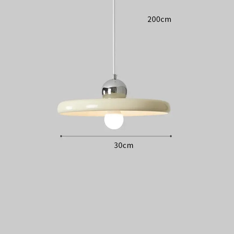 Nordic Minimalist Flying Saucer Pendant Light -