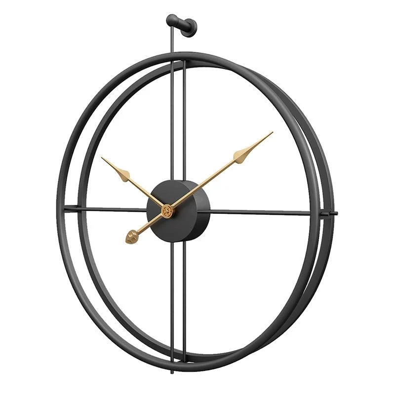 Nordic Minimalist Large Silent Wall Clock 20 Inches -