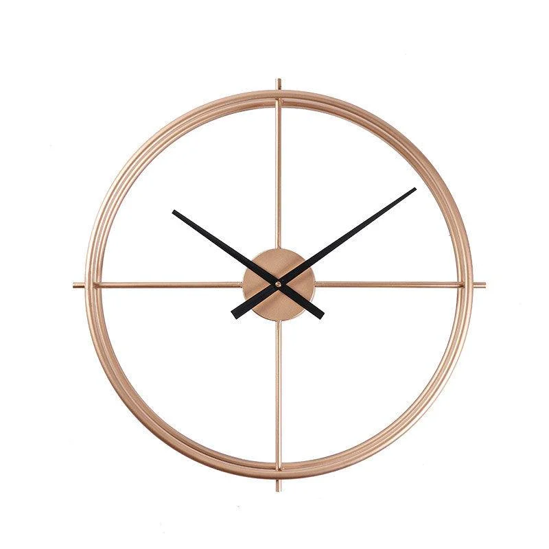 Nordic Minimalist Large Silent Wall Clock 20 Inches -
