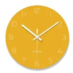 Nordic Minimalist Wall Clock Bold Hands for Easy Visibility
