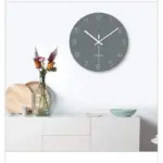 Nordic Minimalist Wall Clock Bold Hands for Easy Visibility