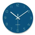 Nordic Minimalist Wall Clock Bold Hands for Easy Visibility