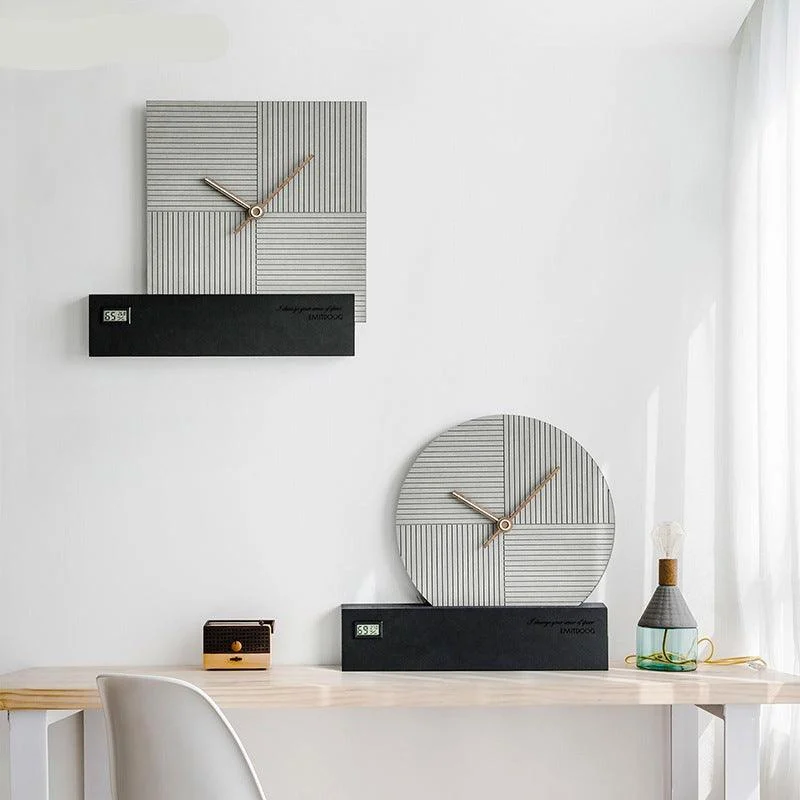 Nordic Minimalist Wall Clock for Home Office -