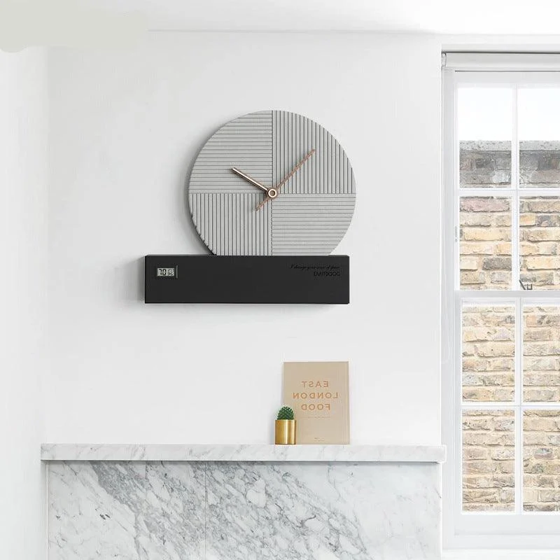 Nordic Minimalist Wall Clock for Home Office -