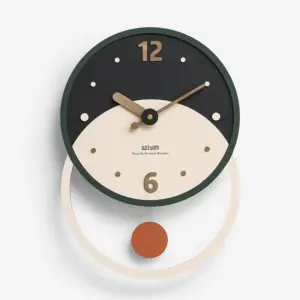 Nordic Minimalist Wall Décor Clock for Living Room