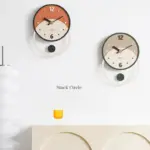 Nordic Minimalist Wall Decor Clock for Living Room
