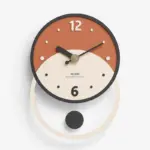Nordic Minimalist Wall Decor Clock for Living Room