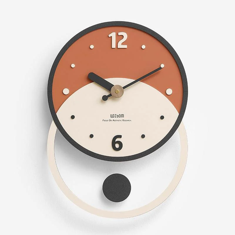Nordic Minimalist Wall Décor Clock for Living Room -