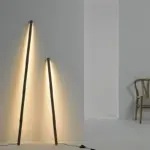 Nordic Minimalist Wood Floor Lamp Sophisticated Modern