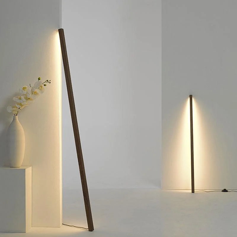 Nordic Minimalist Wood Floor Lamp - Sophisticated & Modern -