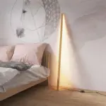 Nordic Minimalist Wood Floor Lamp Sophisticated Modern
